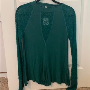 NWT Intimately Free People Long Sleeve Top